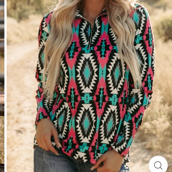Sterling Kreek Sweaters - Montezuma Zip Pullover